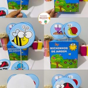 Caixa Bichinhos de Jardim