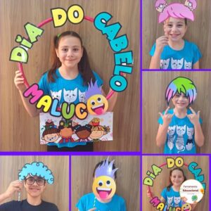 MOLDURA BAMBOLÊ DIA DO CABELO MALUCO