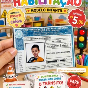 Habilitação Kids editável