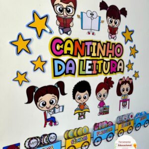 Painel Cantinho da Leitura