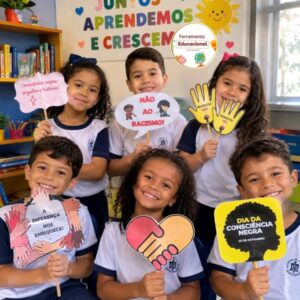 Plaquinhas da Consciência Negra