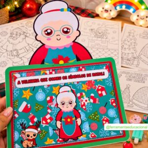 A VELHINHA QUE COMEU OS SÍMBOLOS DE NATAL