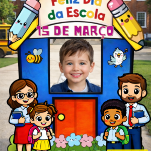 MOLDURA GIGANTE – FELIZ DIA DA ESCOLA