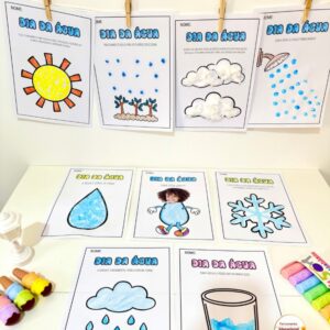 Atividades de artes tema Dia da Água 