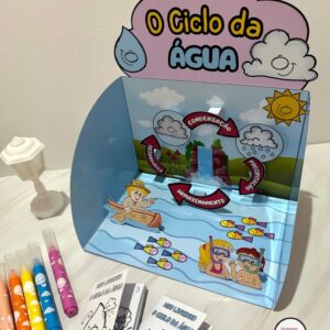 Recurso e livrinho “O Ciclo da Água”