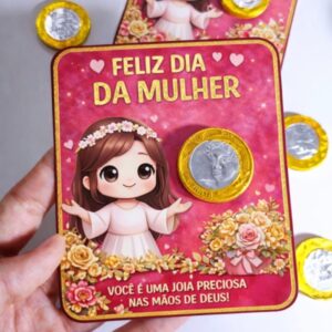 Cartão Mulher: Jóia preciosa