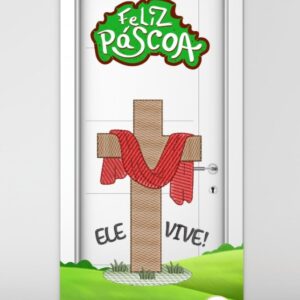 Porta de páscoa cristã 4 