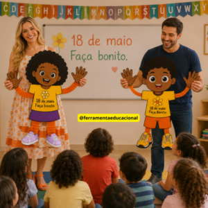 KIT DE BONECOS ARTICULADOS – MAIO LARANJA