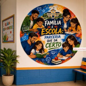  PAINEL REDONDO FAMÍLIA E ESCOLA: PARCERIA QUE DÁ CERTO!