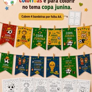 BANDEIRINHAS COPA JUNINA 2026