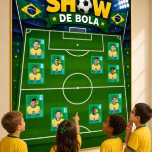 Painel editável Minha turma é show de bola