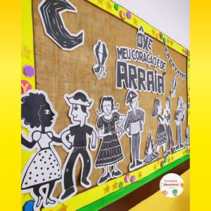 MURAL JUNINO CORDEL ENCANTADO