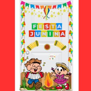 PAINEL DE PORTA FESTA JUNINA