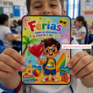LEMBRANCINHA PARA PIRULITO “FÉRIAS