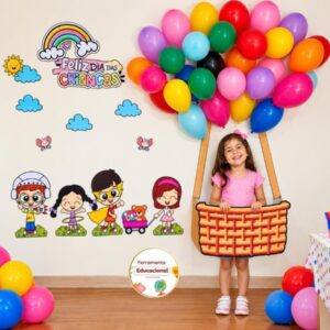 Painel Balão Dia das Crianças