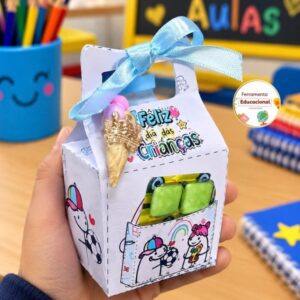MINI CAIXA FLORKS DIA DAS CRIANÇAS