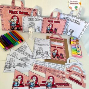 Kit Capas de Atividades Papai Noel