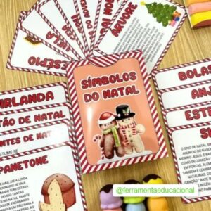 Fichas de leitura - Símbolos do Natal