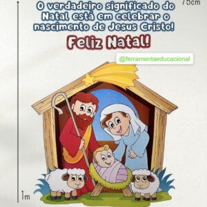 Painel de Natal Cristã