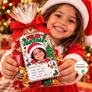 CARTINHA DE FELIZ NATAL EDITÁVEL